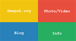 Desktop Screenshot of deepak.org